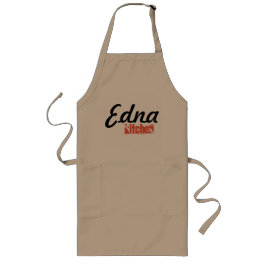 Edna Kitchen Lang Schort