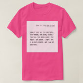 Edna St. T-shirt (Design voorkant)