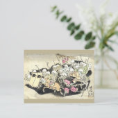 Edo-monsters  briefkaart (Staand voorkant)