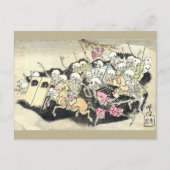 Edo-monsters  briefkaart (Voorkant)