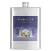 Edo-Neko's sneeuwviering Flacon (Voorkant)