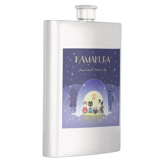 Edo-Neko's sneeuwviering Flacon (Rechts)