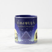 Edo-Neko's sneeuwviering Mok (Midden)