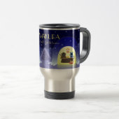 Edo-Neko's sneeuwviering Reisbeker (Voorkant rechts)