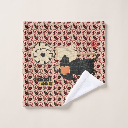 Edo no Hana Kodomo Asobi "Gobankumi-Egumi" Bad Handdoek (Wasdoekje)