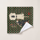 Edo no Hana Kodomo Asobi "Gobankumi-Shigumi" Bad Handdoek (Wasdoekje)