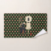 Edo no Hana Kodomo Asobi "Gobankumi-Shigumi" Bad Handdoek (Handdoek)