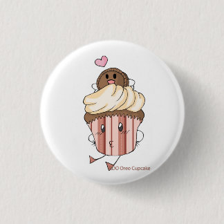 EDO Oreo Cupcake Ronde Button 3,2 Cm
