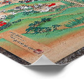 Edo Period Scherm van de Sekigahara-slag Poster (Hoek)