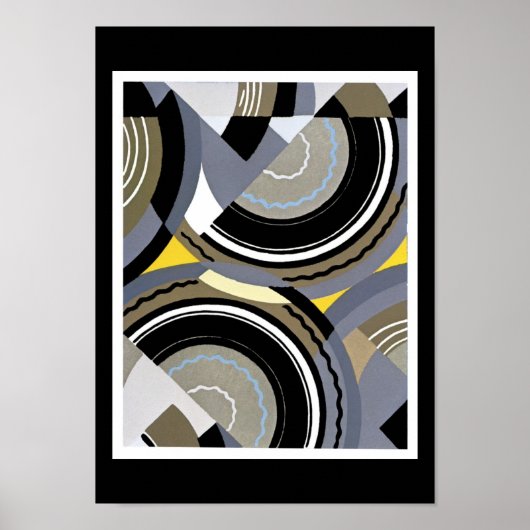 Edouard Benedictus Jazz Art Poster (Voorkant)