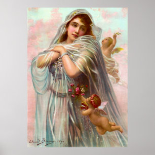 Edouard Bisson The Fiancée Poster