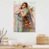 Edouard Bisson The Fiancée Poster (Keuken)