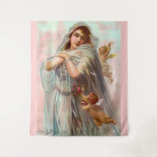 Edouard Bisson The Fiancée Wandkleed (Voorkant)