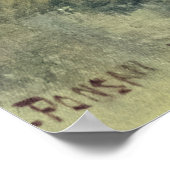 Edouard Debat-Ponsan The Cowherd Poster (Hoek)