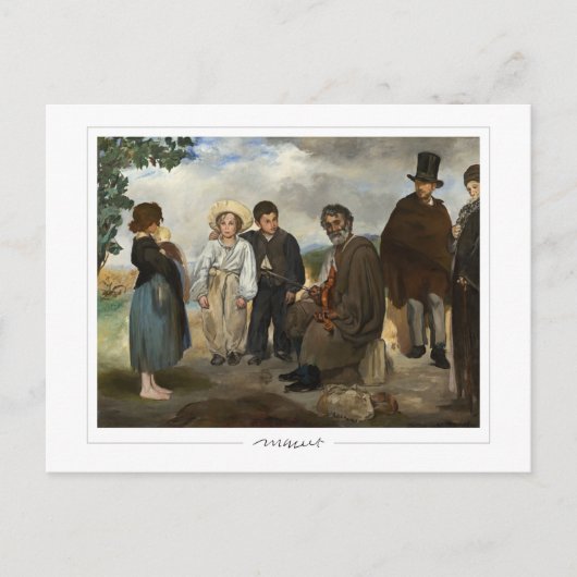 Édouard Manet #123 - Fijne Kunst Briefkaart (Voorkant)