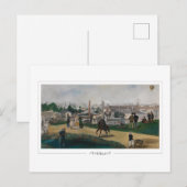 Édouard Manet #128 - Fijne Kunst Briefkaart (Voorkant / Achterkant)