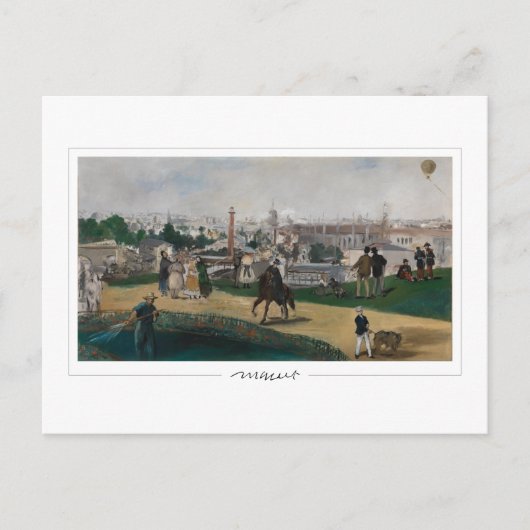 Édouard Manet #128 - Fine Art Briefkaart (Voorkant)