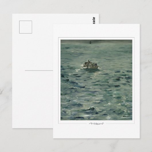 Édouard Manet #12 - Fine Art Briefkaart (Voorkant / Achterkant)