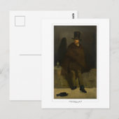 Édouard Manet #130 - Fine Art Briefkaart (Voorkant / Achterkant)