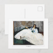 Édouard Manet #141 - Fijne Kunst Briefkaart (Voorkant / Achterkant)