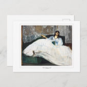 Édouard Manet #141 - Fine Art Briefkaart (Voorkant / Achterkant)