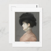 Édouard Manet #162 - Fijne Kunst Briefkaart (Voorkant / Achterkant)