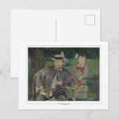 Édouard Manet #17 - Fijne Kunst Briefkaart (Voorkant / Achterkant)