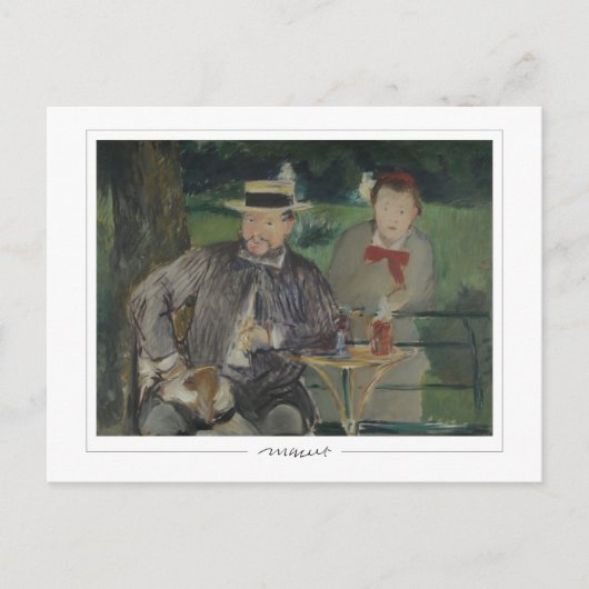 Édouard Manet #17 - Fijne Kunst Briefkaart (Voorkant)