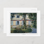 Édouard Manet #202 - Fijne Kunst Briefkaart (Voorkant / Achterkant)