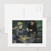 Édouard Manet #6 - Fijne Kunst Briefkaart (Voorkant / Achterkant)