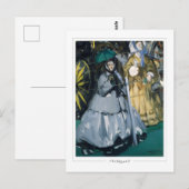 Édouard Manet #8 - Fijne Kunst Briefkaart (Voorkant / Achterkant)