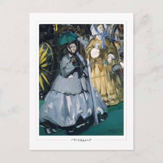 Édouard Manet #8 - Fijne Kunst Briefkaart (Voorkant)