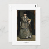 Édouard Manet #93 - Fine Art Briefkaart (Voorkant / Achterkant)