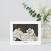 Édouard Manet #98 - Fine Art Briefkaart (Staand voorkant)