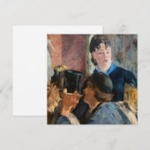 Edouard Manet - Barmeid Bedient Bier Bedankkaart (Voorkant / Achterkant)