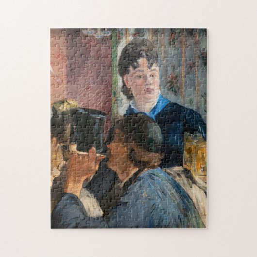 Edouard Manet - Barmeid die bier serveert Legpuzzel (Verticaal)