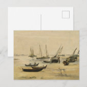 Edouard Manet | Beach, Low Tide Briefkaart (Voorkant / Achterkant)