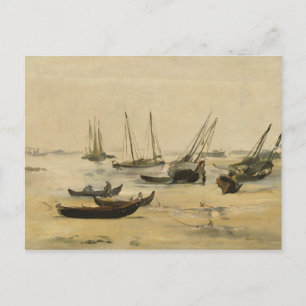 Edouard Manet   Beach, Low Tide Briefkaart