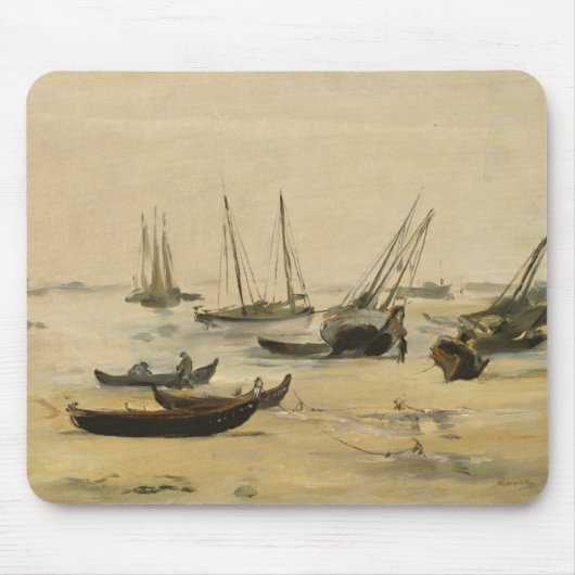 Edouard Manet | Beach, Low Tide Muismat (Voorkant)