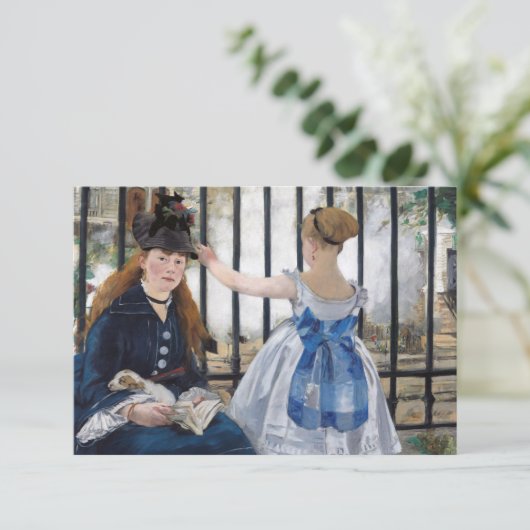 Edouard Manet Bedankkaart (Staand voorkant)