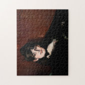 Edouard Manet - Berthe Morisot Languit Legpuzzel (Verticaal)