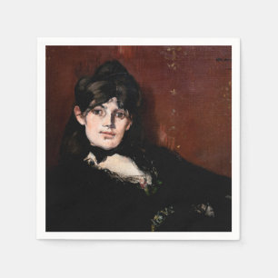 Edouard Manet - Berthe Morisot Liggend Servet