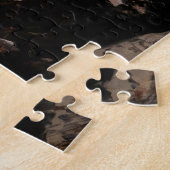 Edouard Manet - Berthe Morisot met een ventilator  Legpuzzel (Zijkant)