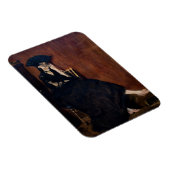 Edouard Manet - Berthe Morisot met een ventilator Magneet (Rechterzijde)