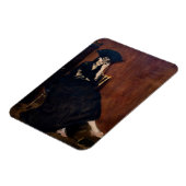 Edouard Manet - Berthe Morisot met een ventilator Magneet (Linkerzijde)