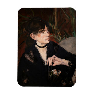 Edouard Manet - Berthe Morisot met een ventilator  Magneet