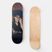Edouard Manet - Berthe Morisot met een ventilator Persoonlijk Skateboard (Voorkant)