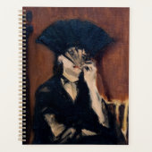 Edouard Manet - Berthe Morisot met een ventilator Planner (Voorkant)