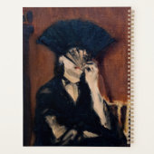 Edouard Manet - Berthe Morisot met een ventilator Planner (Achterkant)