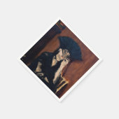 Edouard Manet - Berthe Morisot met een ventilator Servet (Hoek)